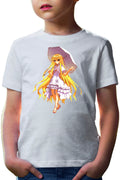 Tricou copii UQ Holder McDowell Cute Anime Girl Action Blonde