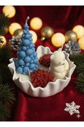 Lumânări parfumate de Crăciun cu reni — Ornament de brad - Ornament Crăciun