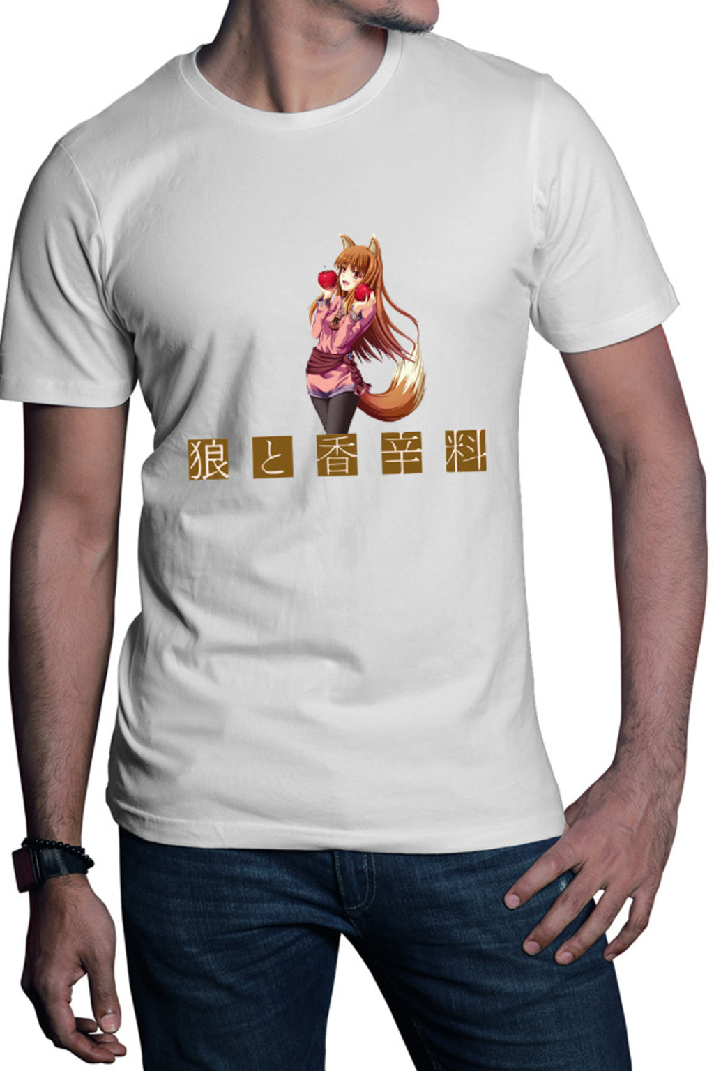 Tricou barbati Spice And Wolf Holo Love Adventure Fantasy