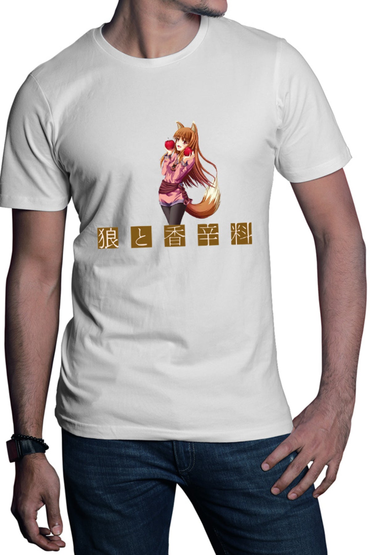 Tricou barbati Spice And Wolf Holo Love Adventure Fantasy