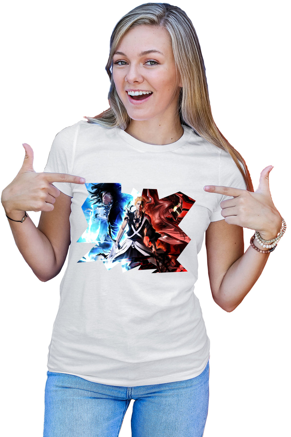 Tricou dama Bleach Ichigo Anime Kage Japan Samurai