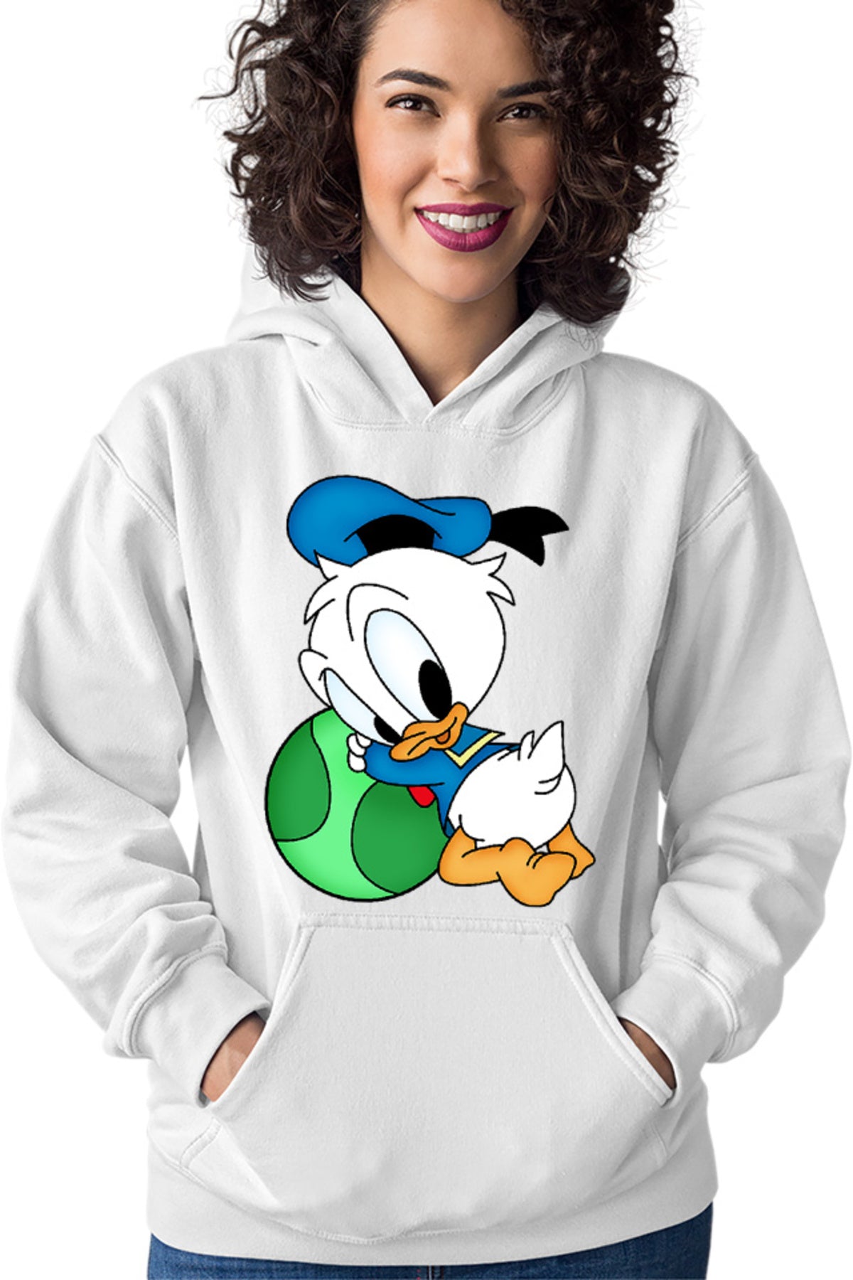 Hanorac dama Donald Duck Kid Chibi Duckling Ball Play