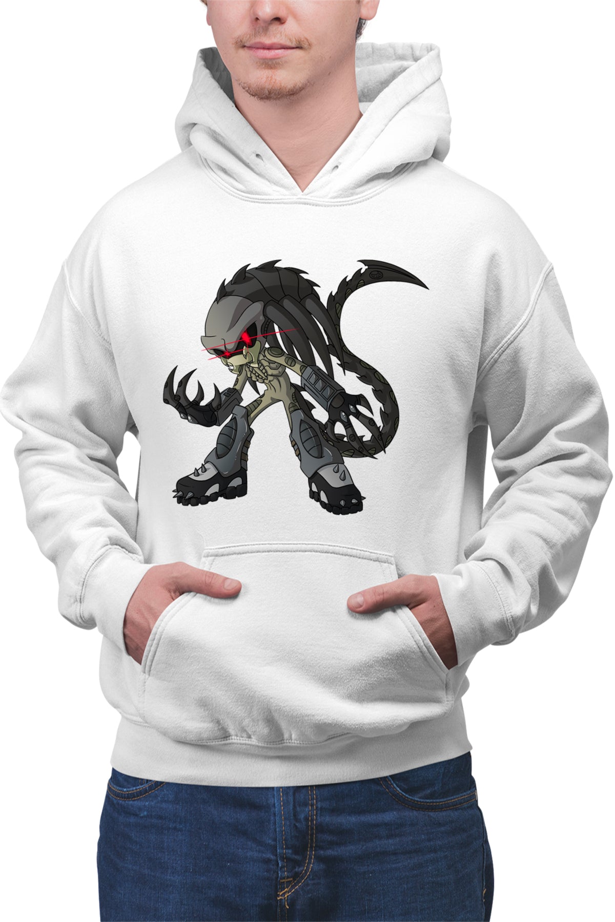 Hanorac barbati Predator Alien Baby Predalien Ridley Scott