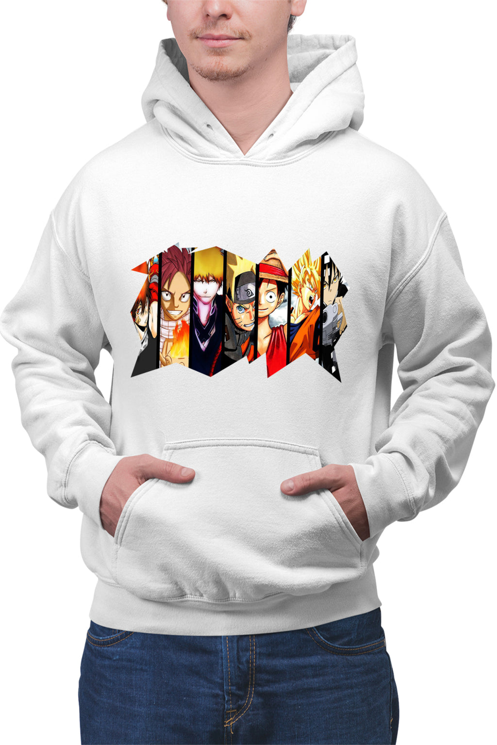 Hanorac barbati Fairy Tail Naruto Bleach One Piece
