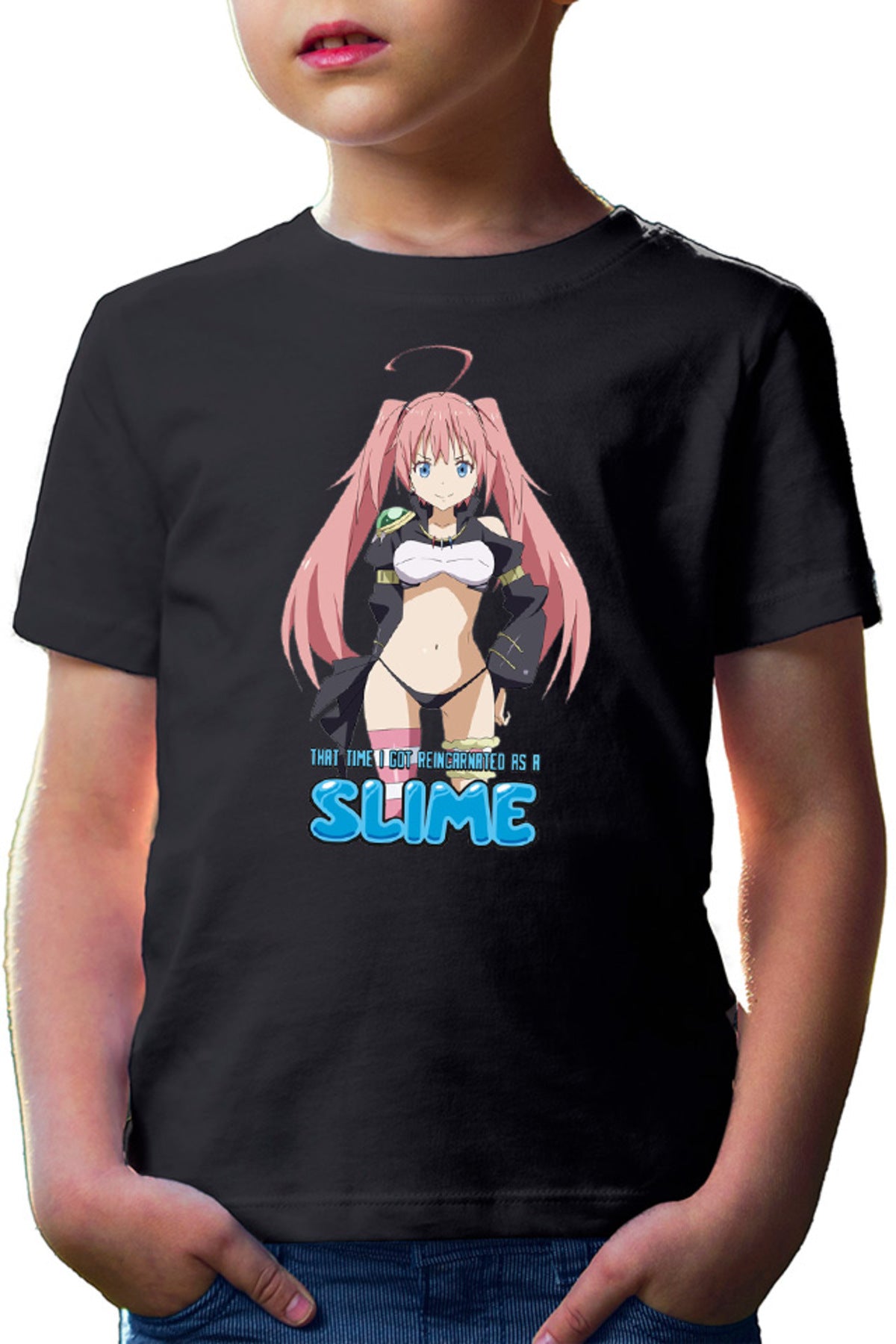 Tricou copii TenSura That Time Slime Milin Powerful Demon