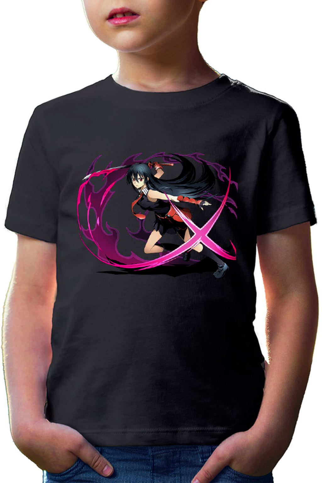 Tricou copii Akame ga Kill Katana Samurai Paranormal Game