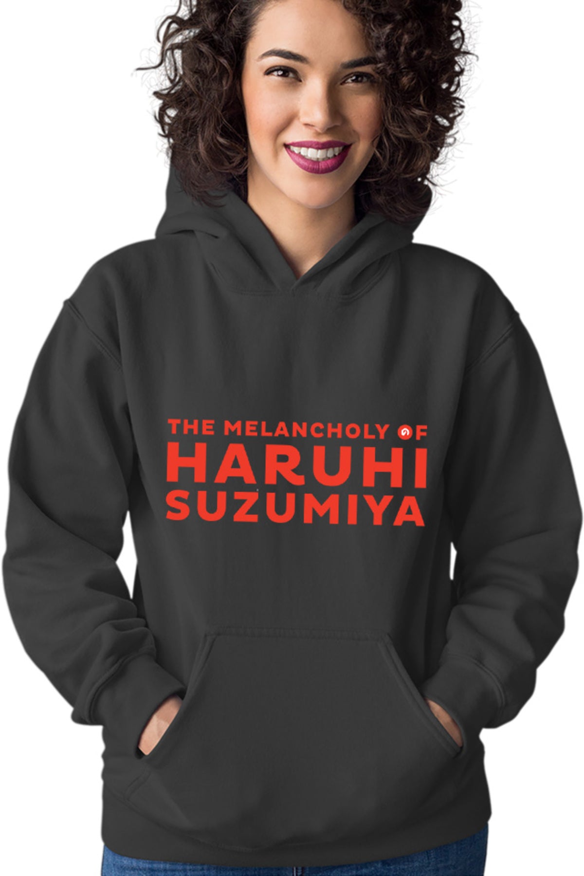 Hanorac dama Haruhi Suzumiya Logo Anime Weeb Cosplay Figure