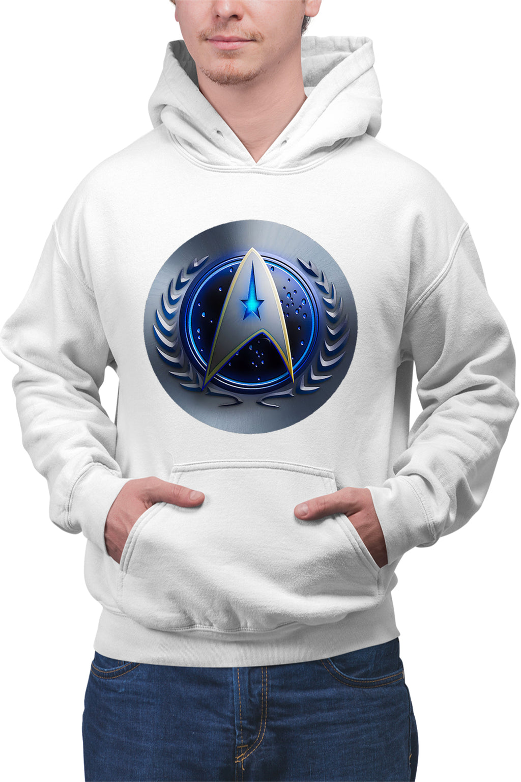 Hanorac barbati Star Trek Starfleet United Federation Planets Emblem