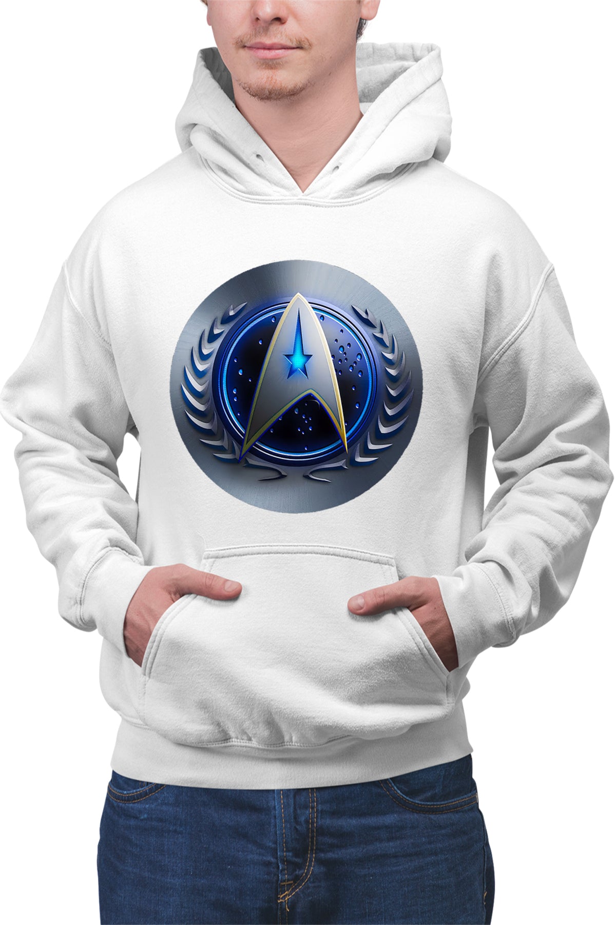 Hanorac barbati Star Trek Starfleet United Federation Planets Emblem