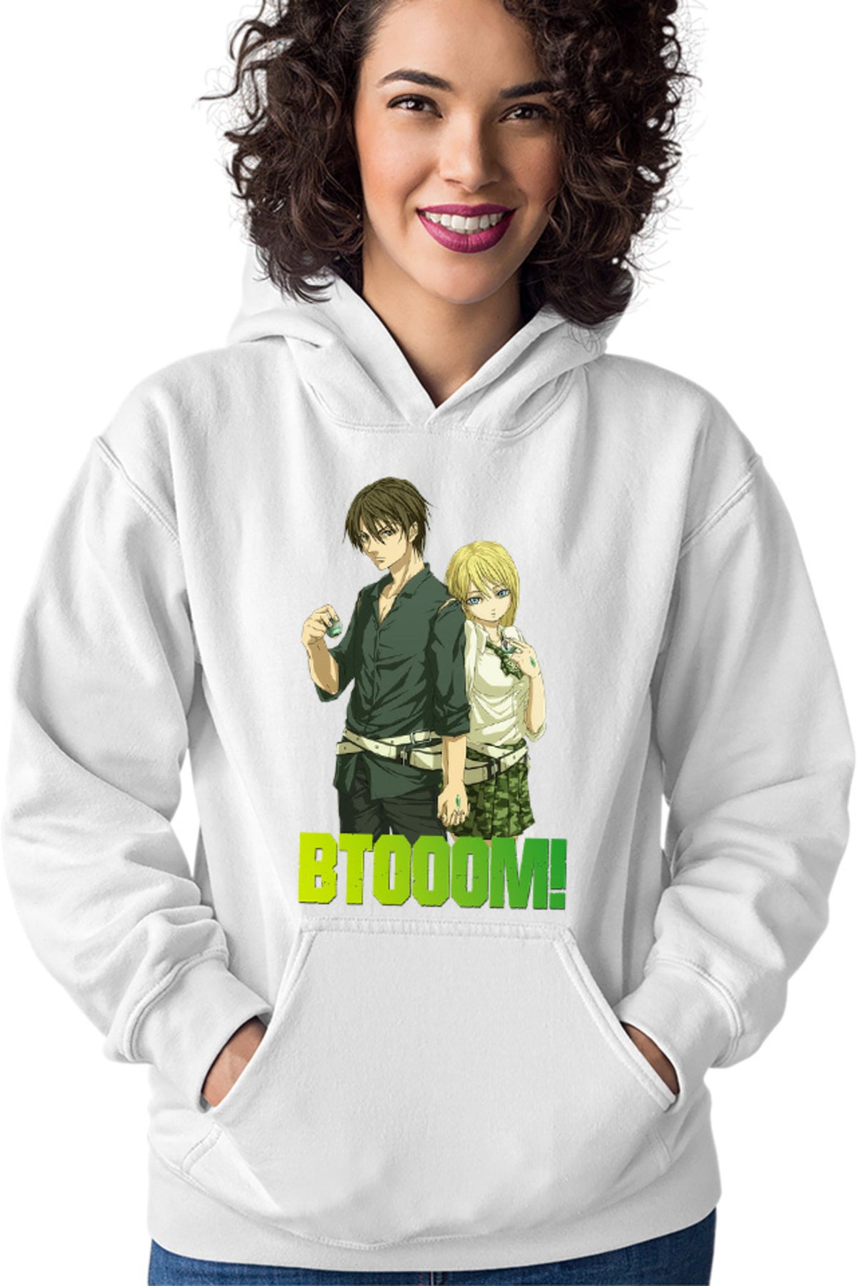 Hanorac dama Btooom! Sakamoto Ryouta Himiko Lovers Game Crafting Bombs