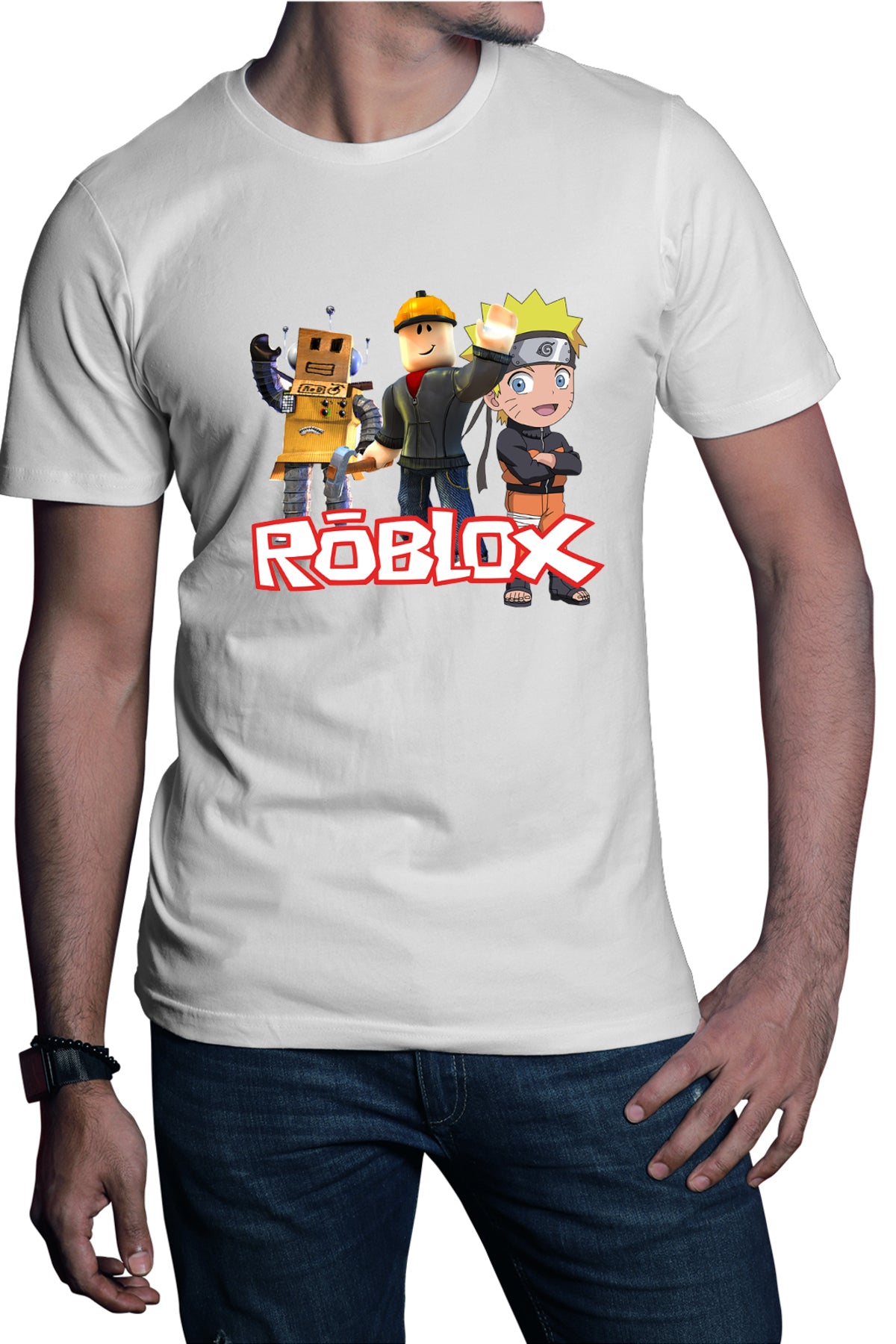 Tricou barbati Roblox Naruto Studio Home Platforme