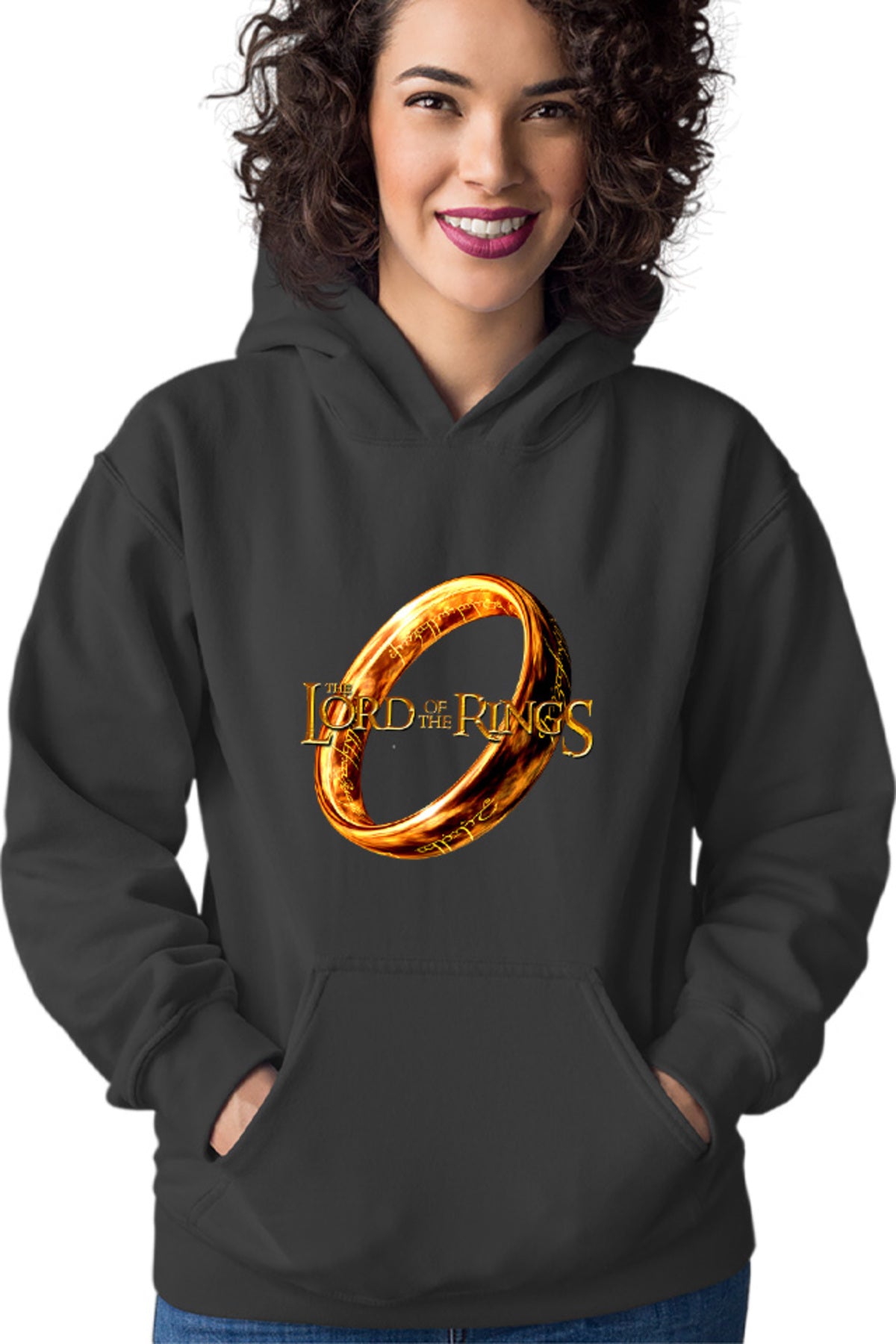Hanorac dama Lord of the Rings Logo Action Legend Hobbit Elf