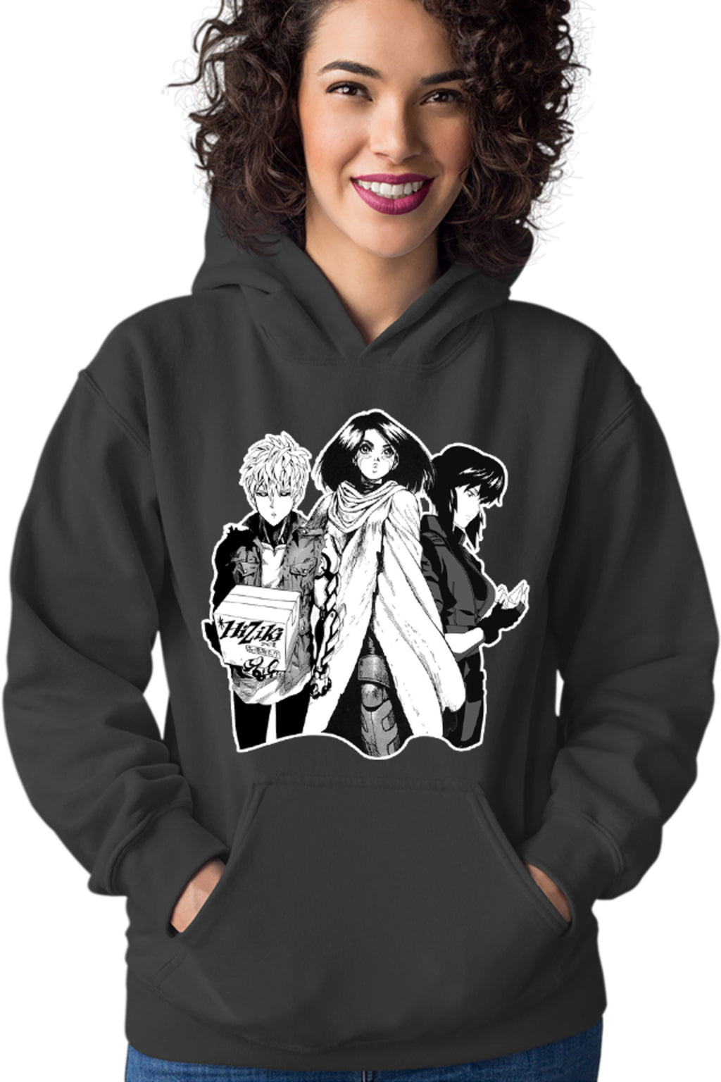 Hanorac dama Battle Angel Alita Gally Genos Makoto Ghost Shell Mecha