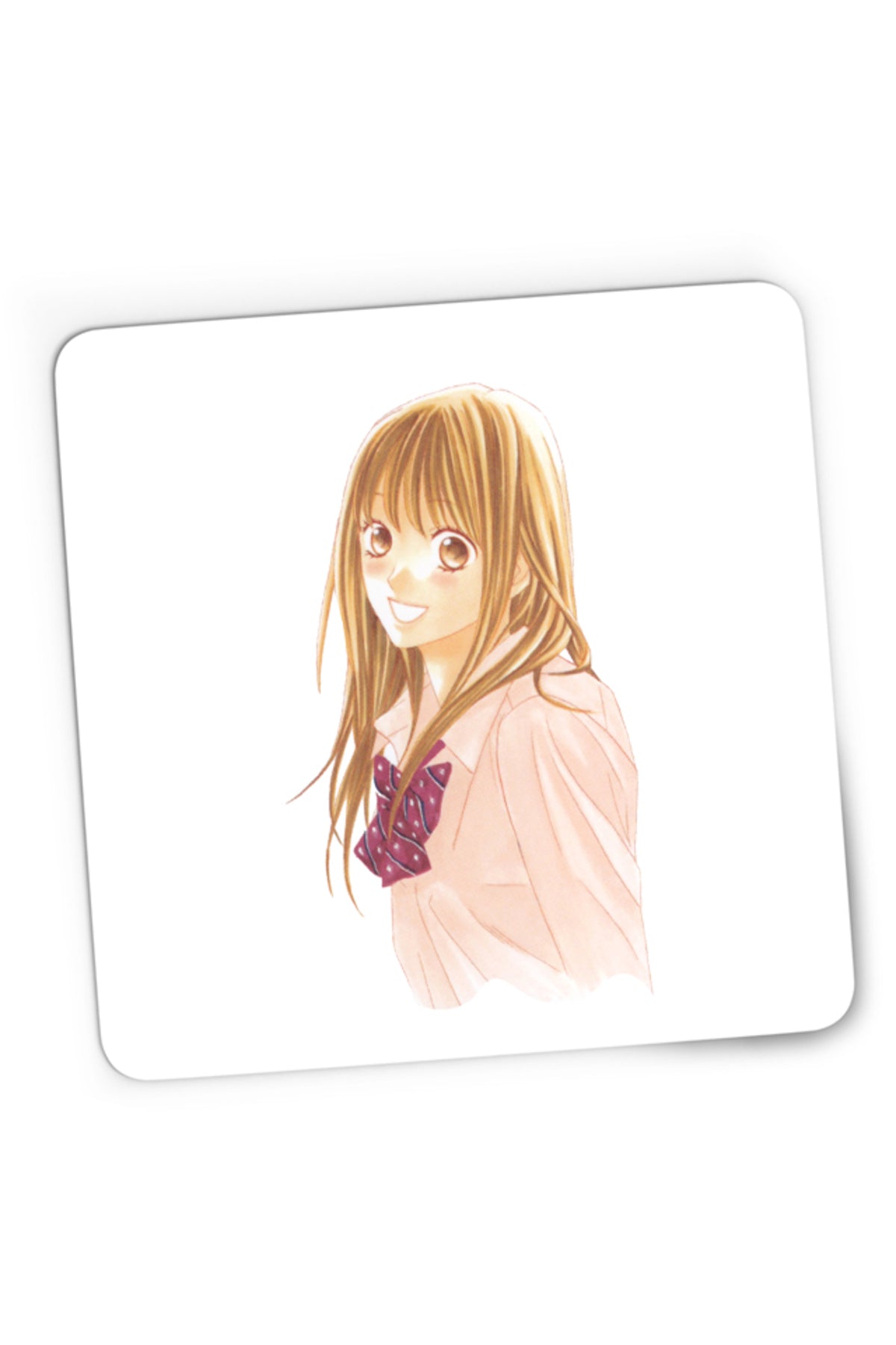 Mousepad Gaming LDK Nishimori Aoi School Uniform Love Story, 21x19 cm