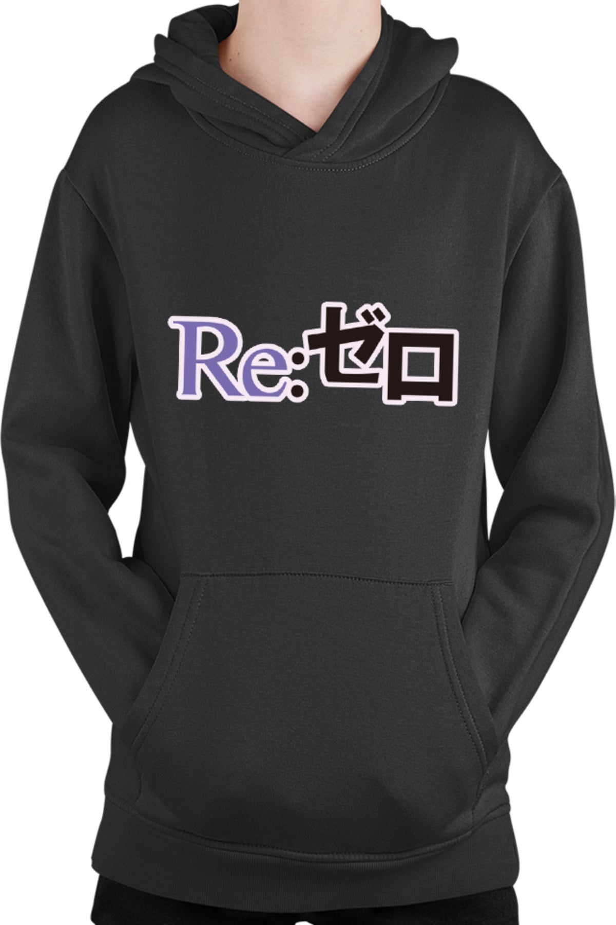 Hanorac copii Re Zero Logo Fantasy Drama Isekai Fortnite