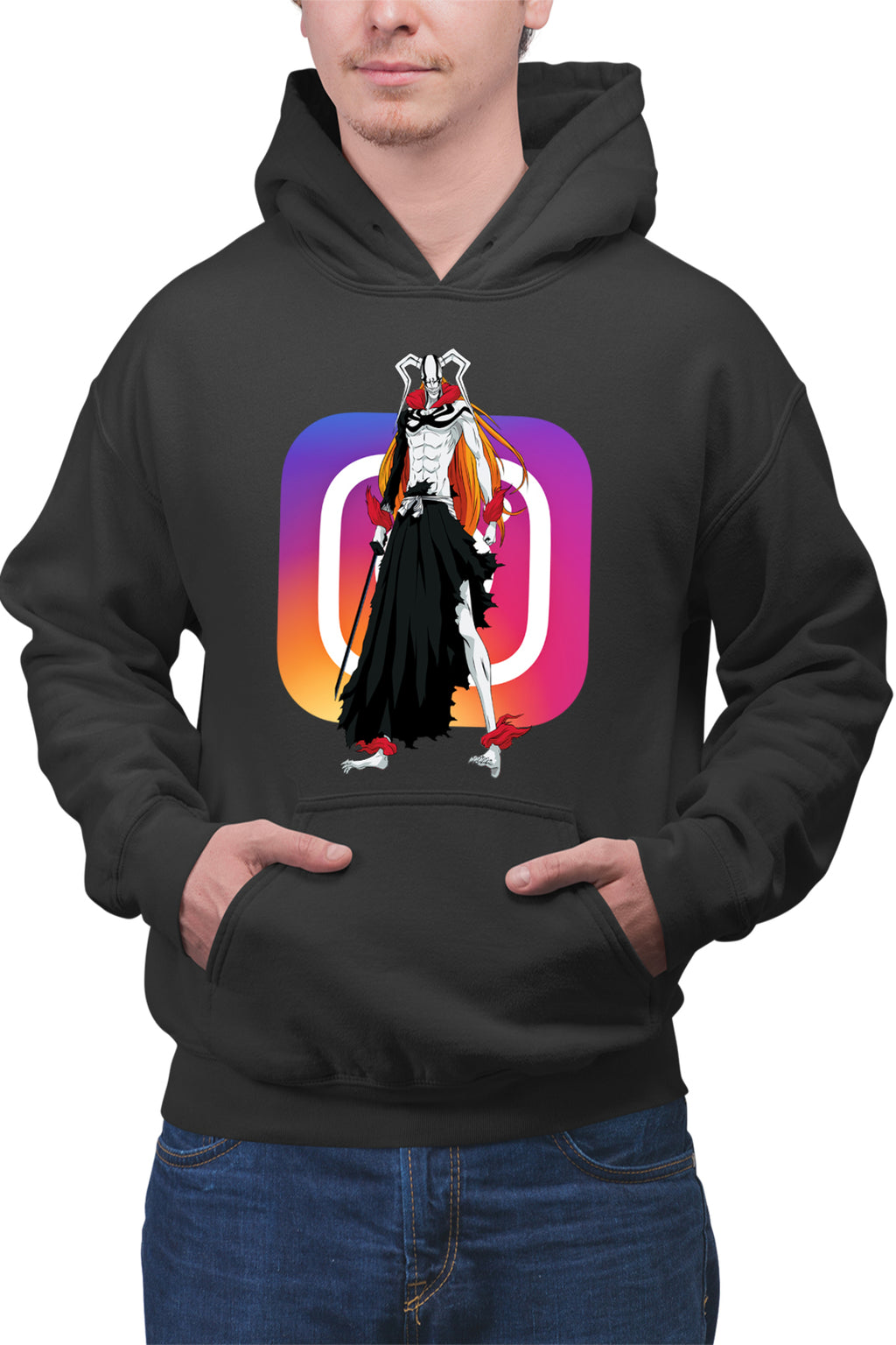 Hanorac barbati Bleach Instagram Ichigo Kurosaki Rebel