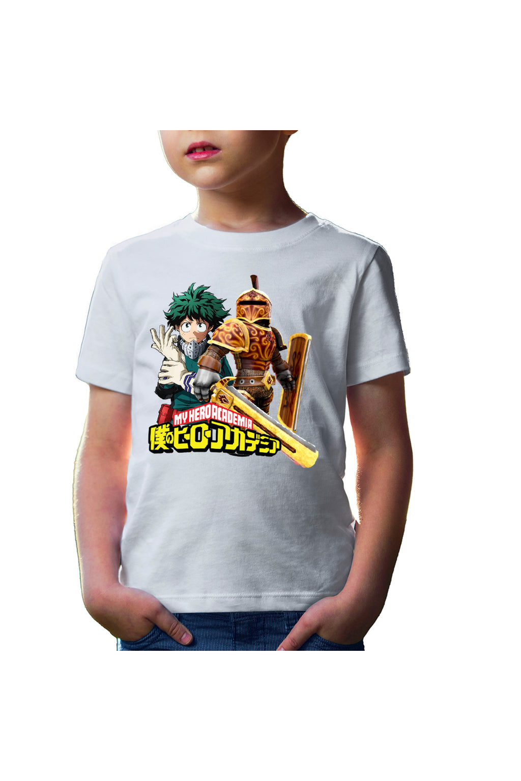 Tricou copii Roblox Knight My Hero Academia Deku Anime