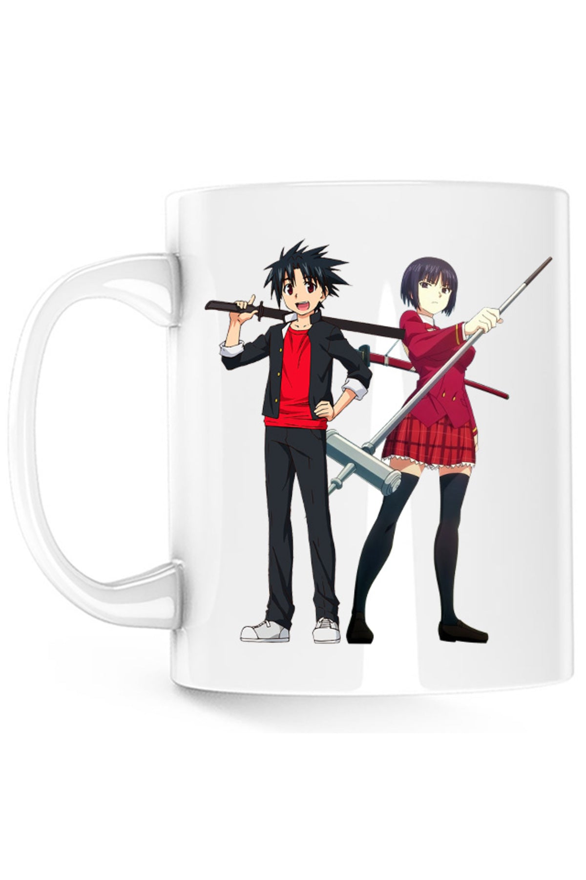 Cana UQ Holder Touta Orte Kataka Fighters School Uniform Slice of Life, alba, 330 ml