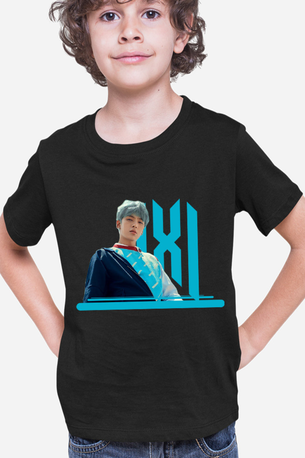 Tricou copii Monsta X Logo Wonho Joohoney Dance Concert