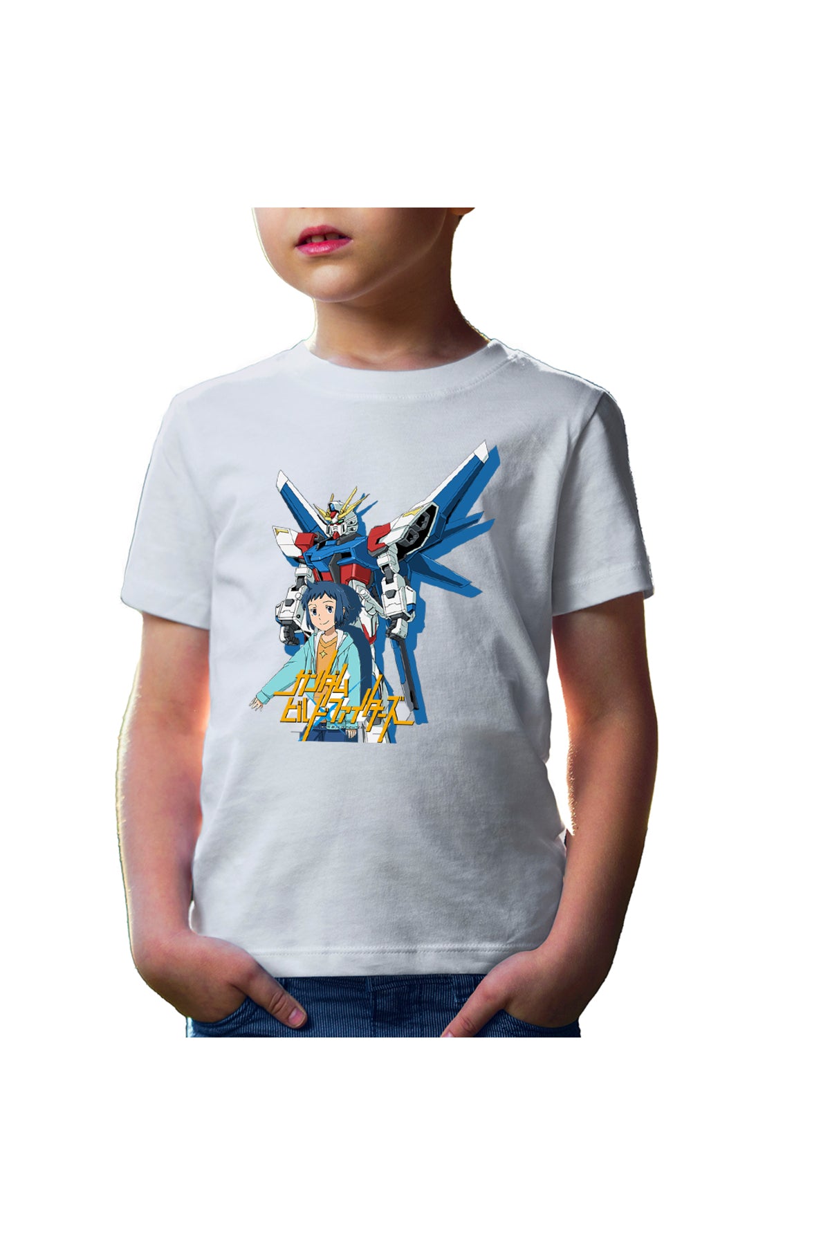 Tricou copii dam Build Fighters Sei Animekage