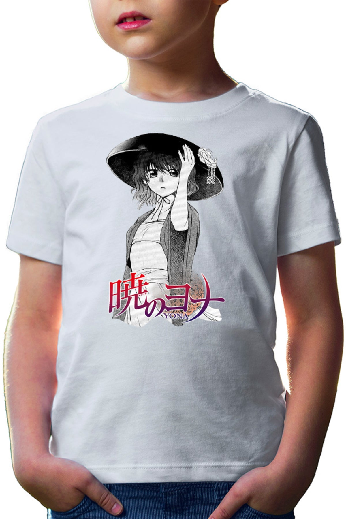 Tricou copii Yona of the Dawn Manga Animeuri Hat Flower Yona