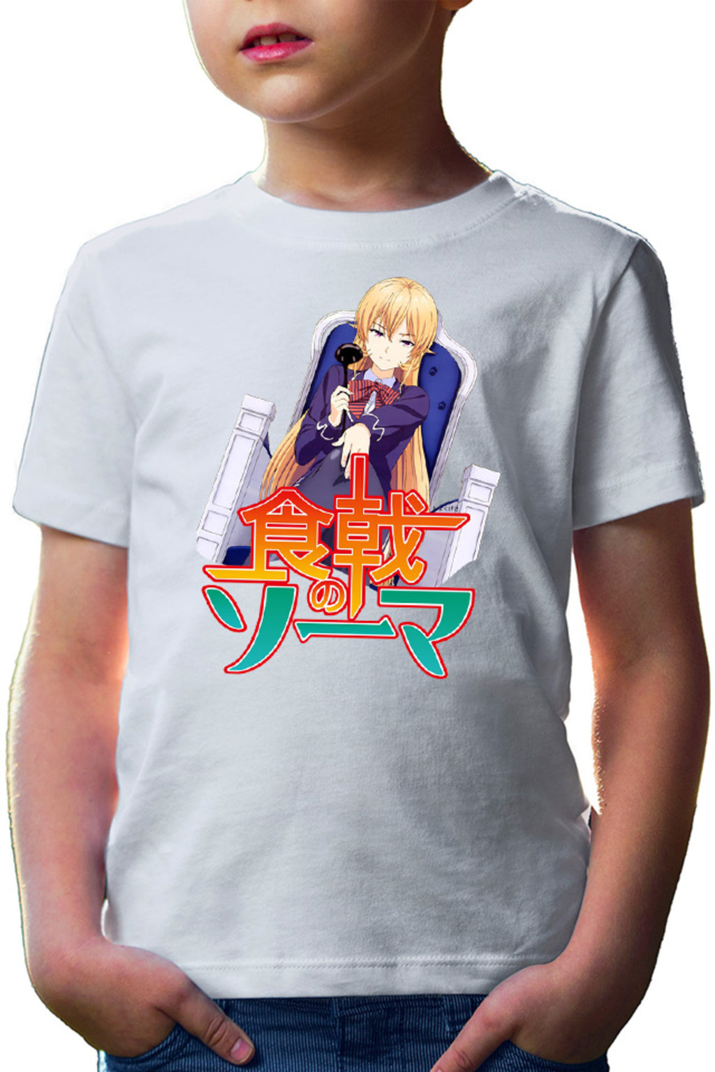Tricou copii Food Wars Erina Queen Gourmet Animekage