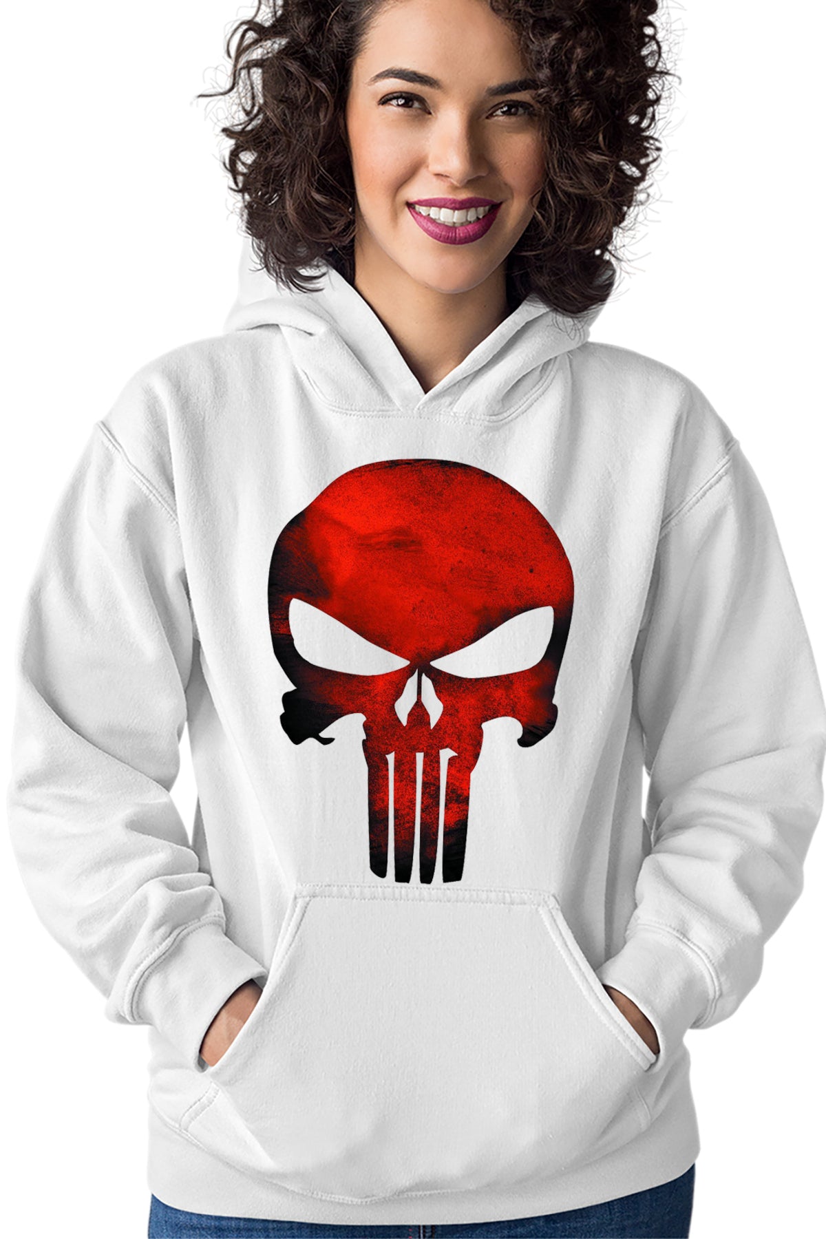 Hanorac dama Predator Punisher Skull Craniu Daredevil