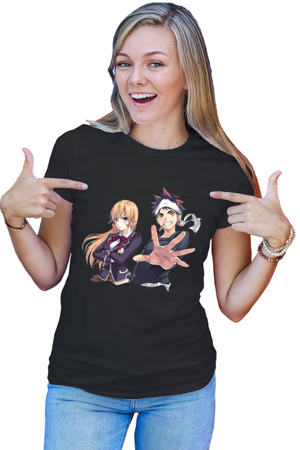 Tricou dama Food Wars Souma Erina Gourmet Bishoujo