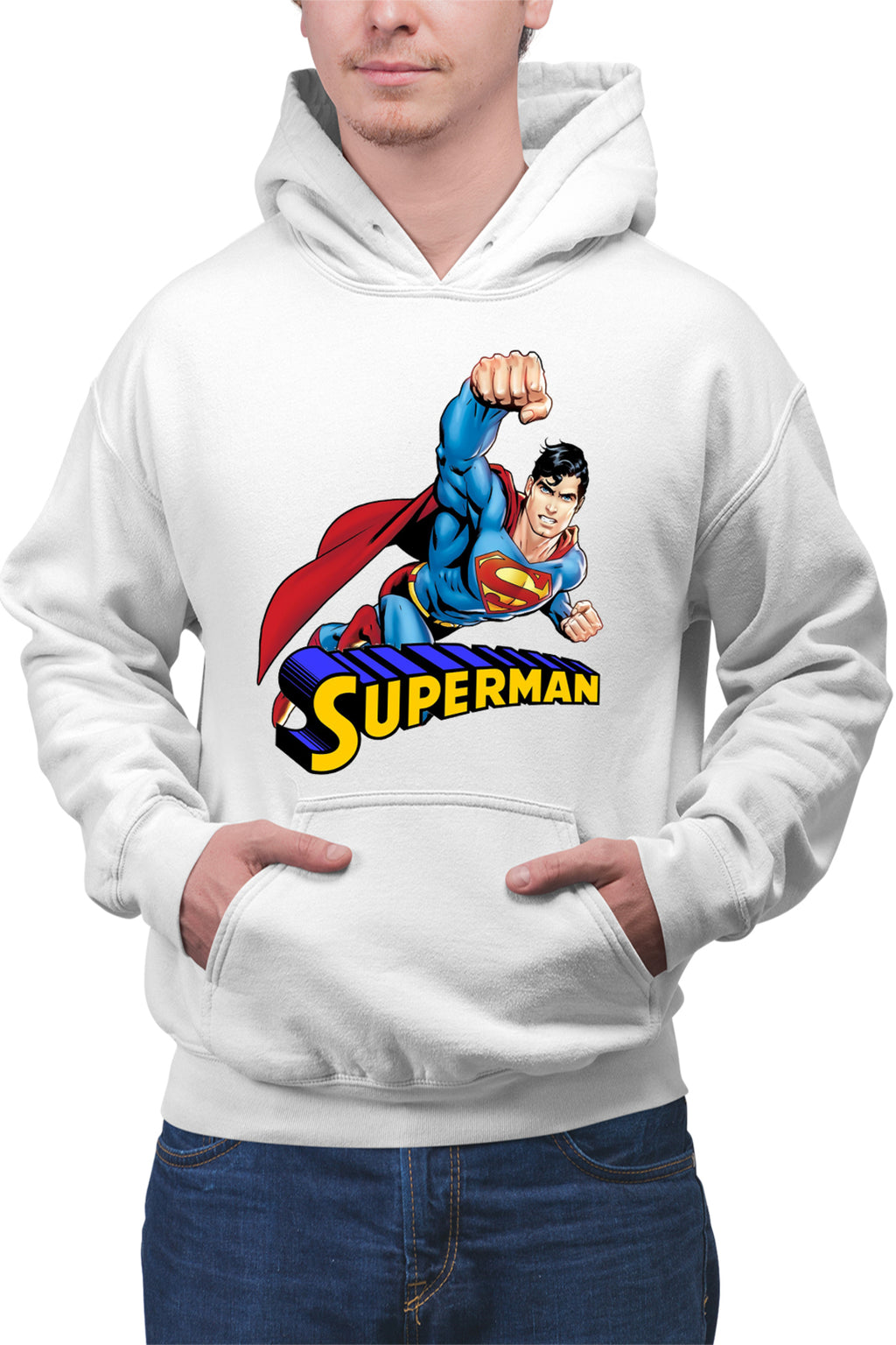 Hanorac barbati Superman Men of Steel Revine Desen