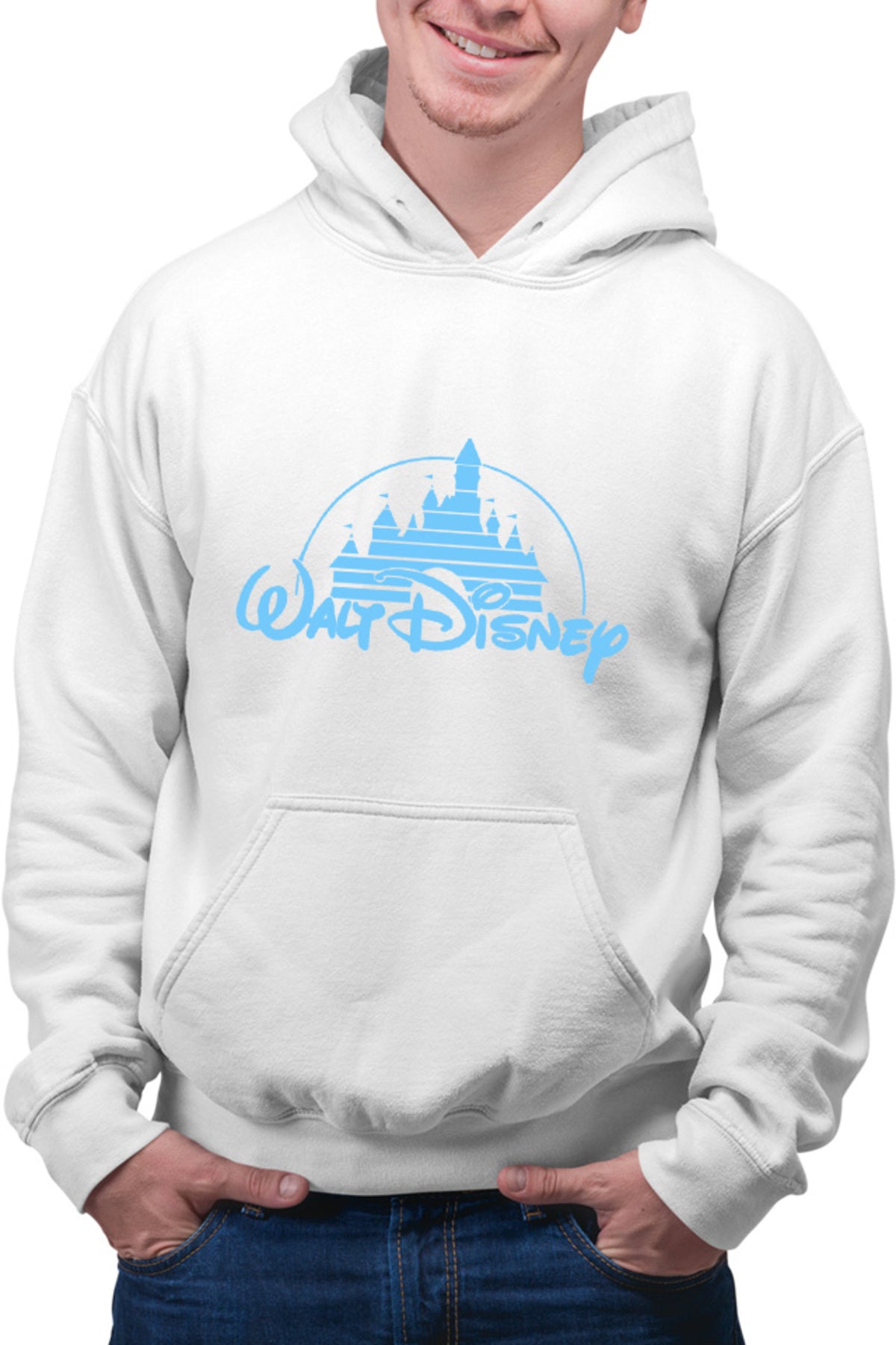 Hanorac barbati Mickey Mouse Walt Disney Logo Castle