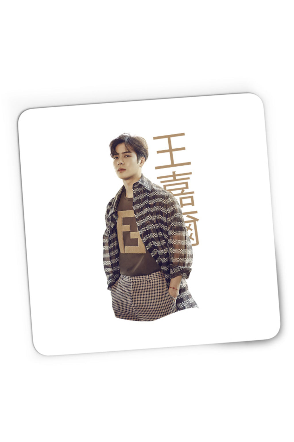 Mousepad Gaming Got7 Jackson Wang Idol K-pop Music Dance Host, 21x19 cm