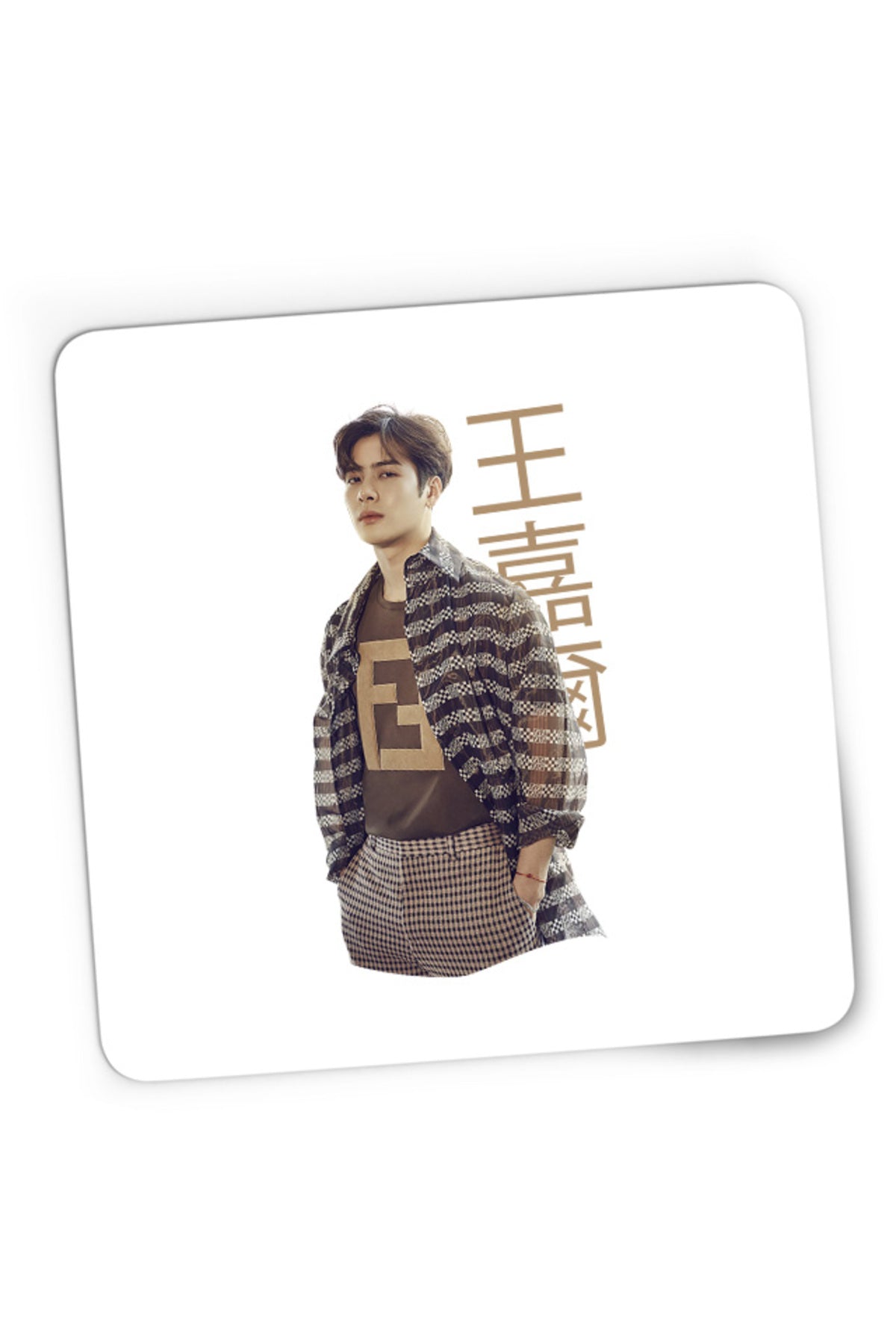 Mousepad Gaming Got7 Jackson Wang Idol K-pop Music Dance Host, 21x19 cm