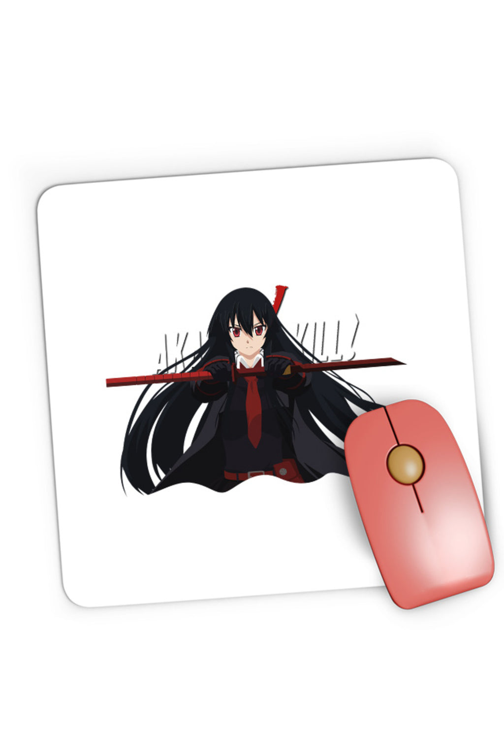 Mousepad Gaming Akame ga Kill Katana Traditional School Uniform, 21x19 cm