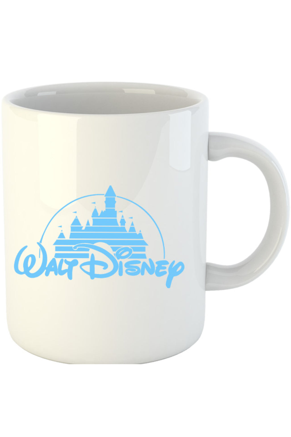 Cana Mickey Mouse Walt Disney Logo Castle, alba, 330 ml