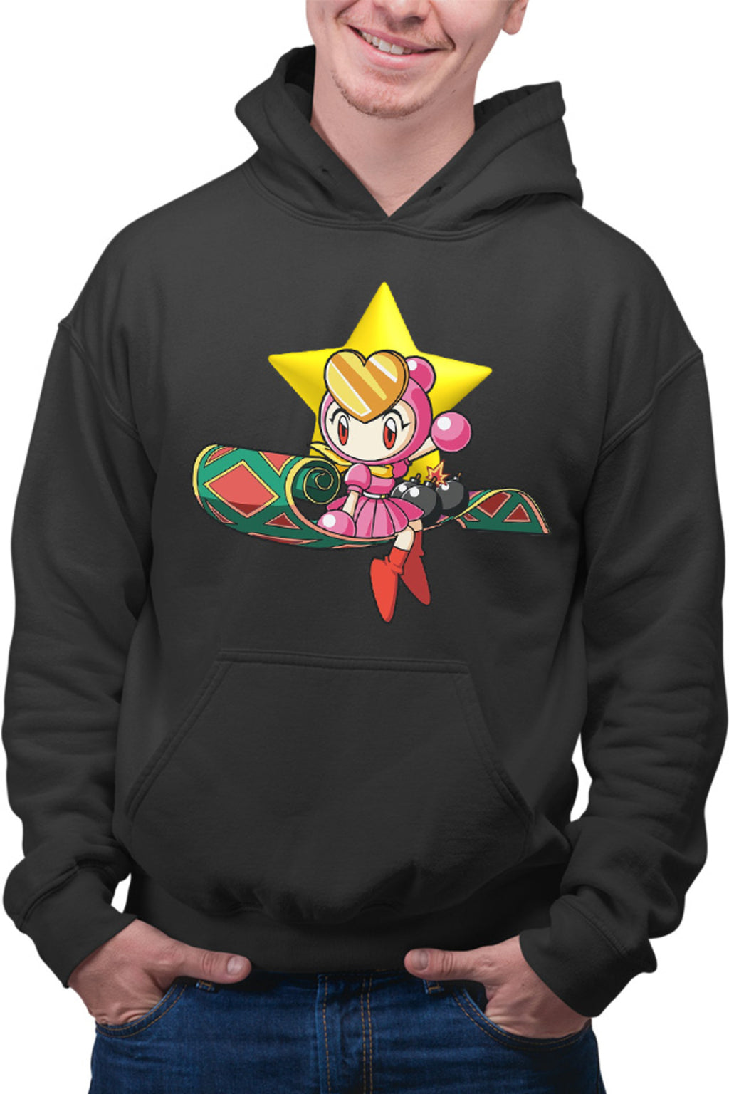 Hanorac barbati Bomberman Women Carpet Star Fly