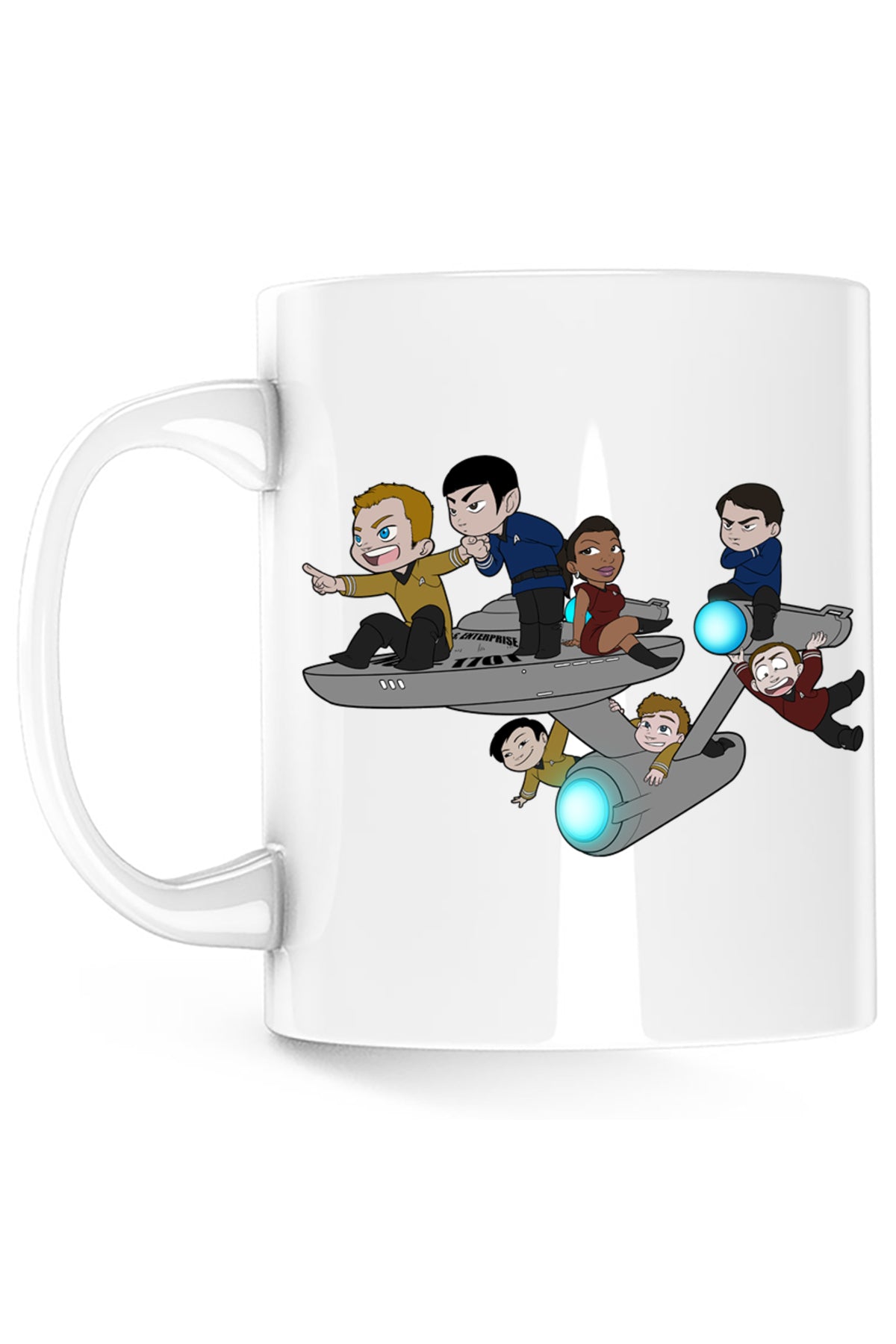 Cana Star Trek Kirk Spock Enterprise Timeline, alba, 330 ml