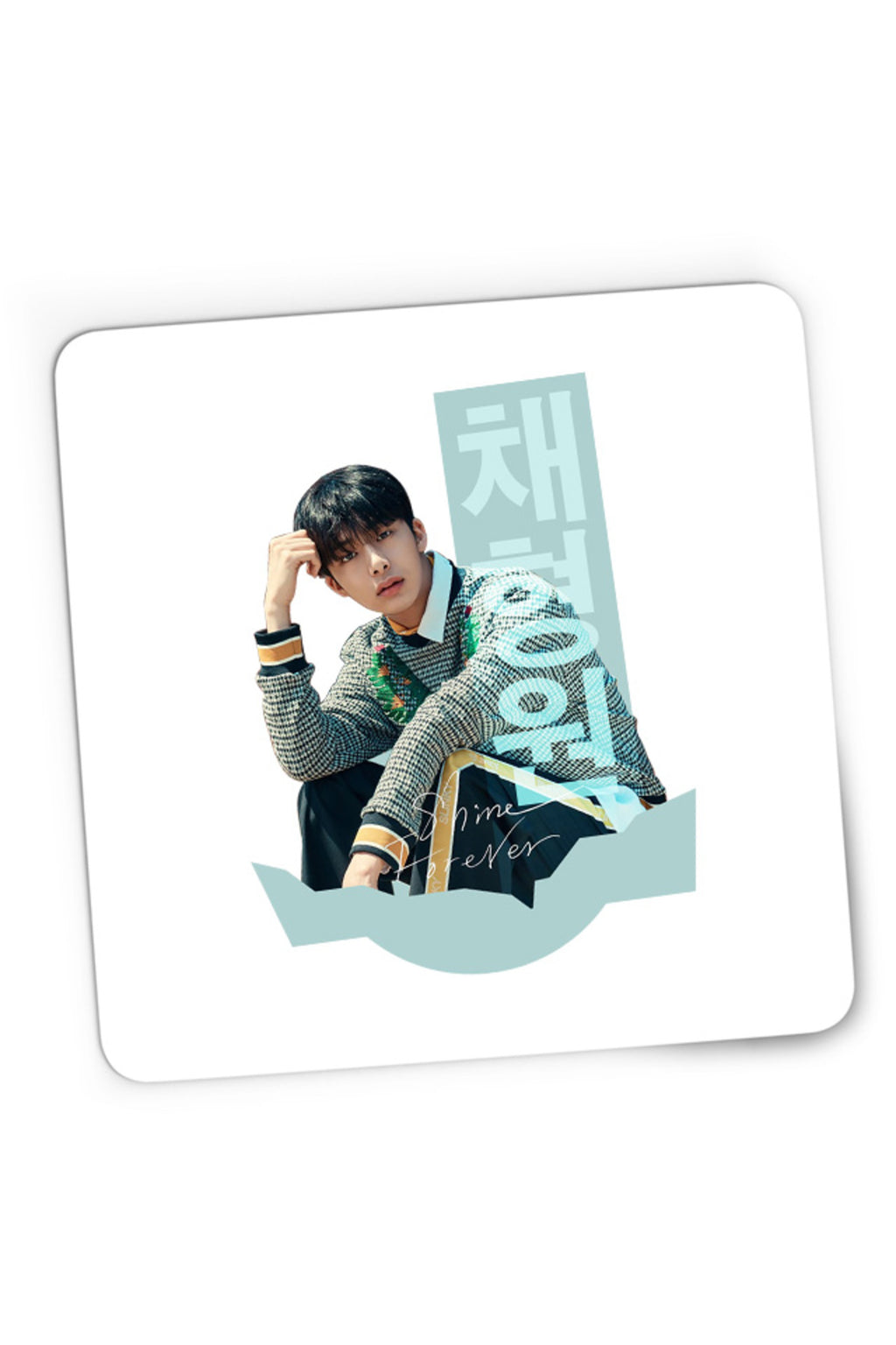 Mousepad Gaming MonstaX Shine Hyungwon Actor Dancer Collection Idol, 21x19 cm