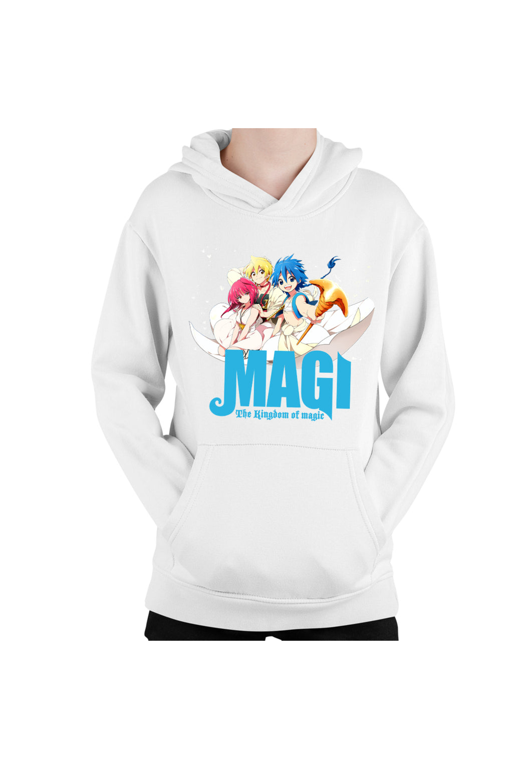 Hanorac copii Magi The Labyrinth of Magic Protagonists Group Flying Carpet