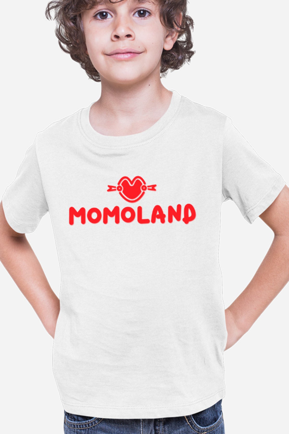 Tricou copii Momoland Logo K-Pop Popular Idols Beautiful Korea