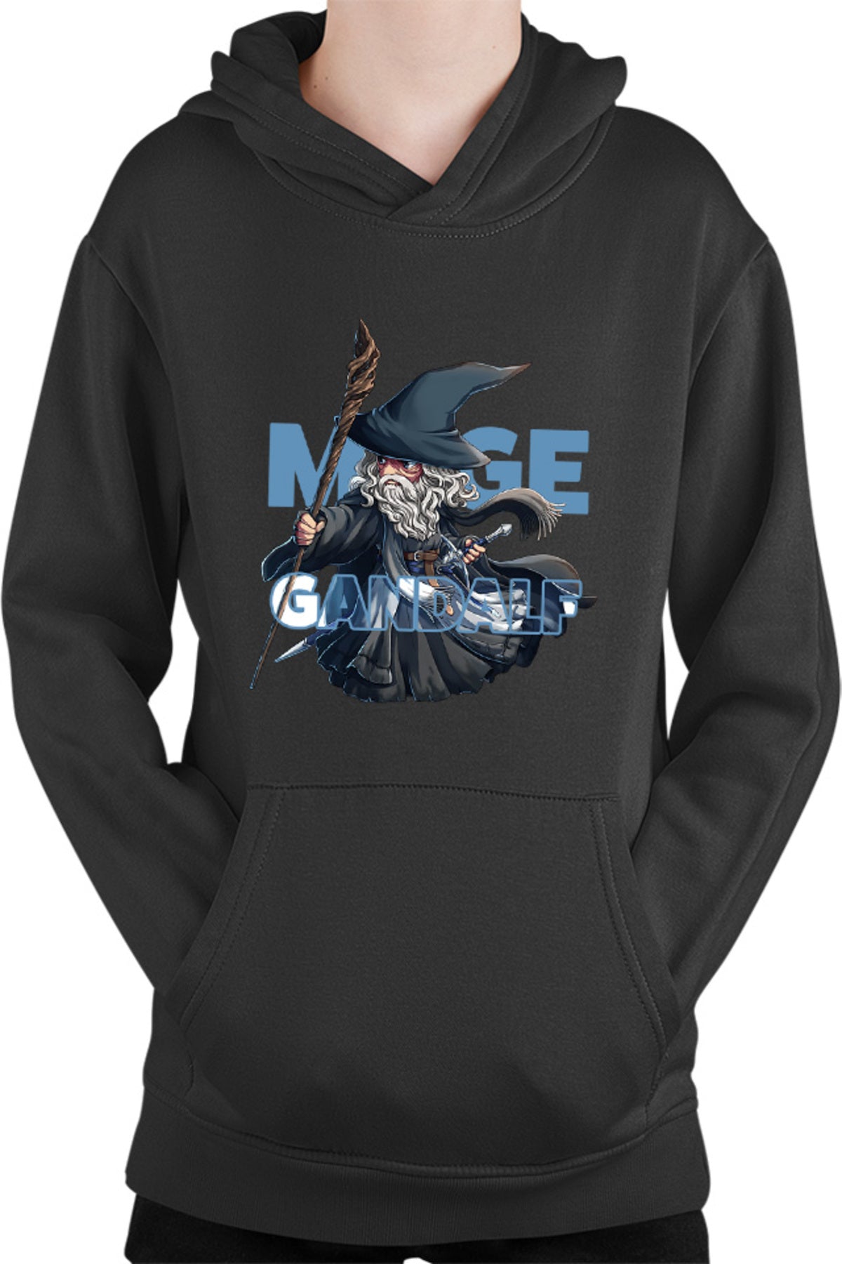 Hanorac copii Lord of the Rings Mage Gandalf Chibi Cute Power