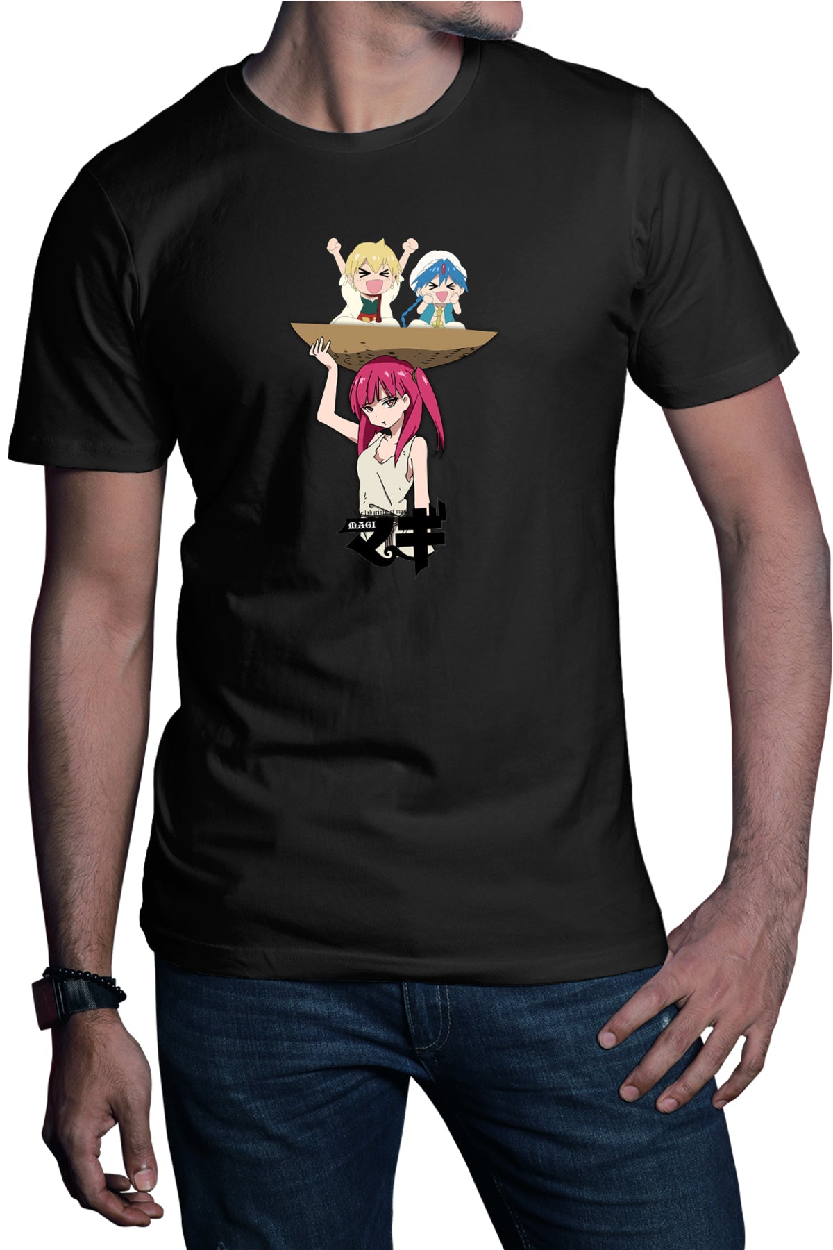 Tricou barbati Magi The Labyrinth of Magic Morgiana Baby Alibaba Alladin