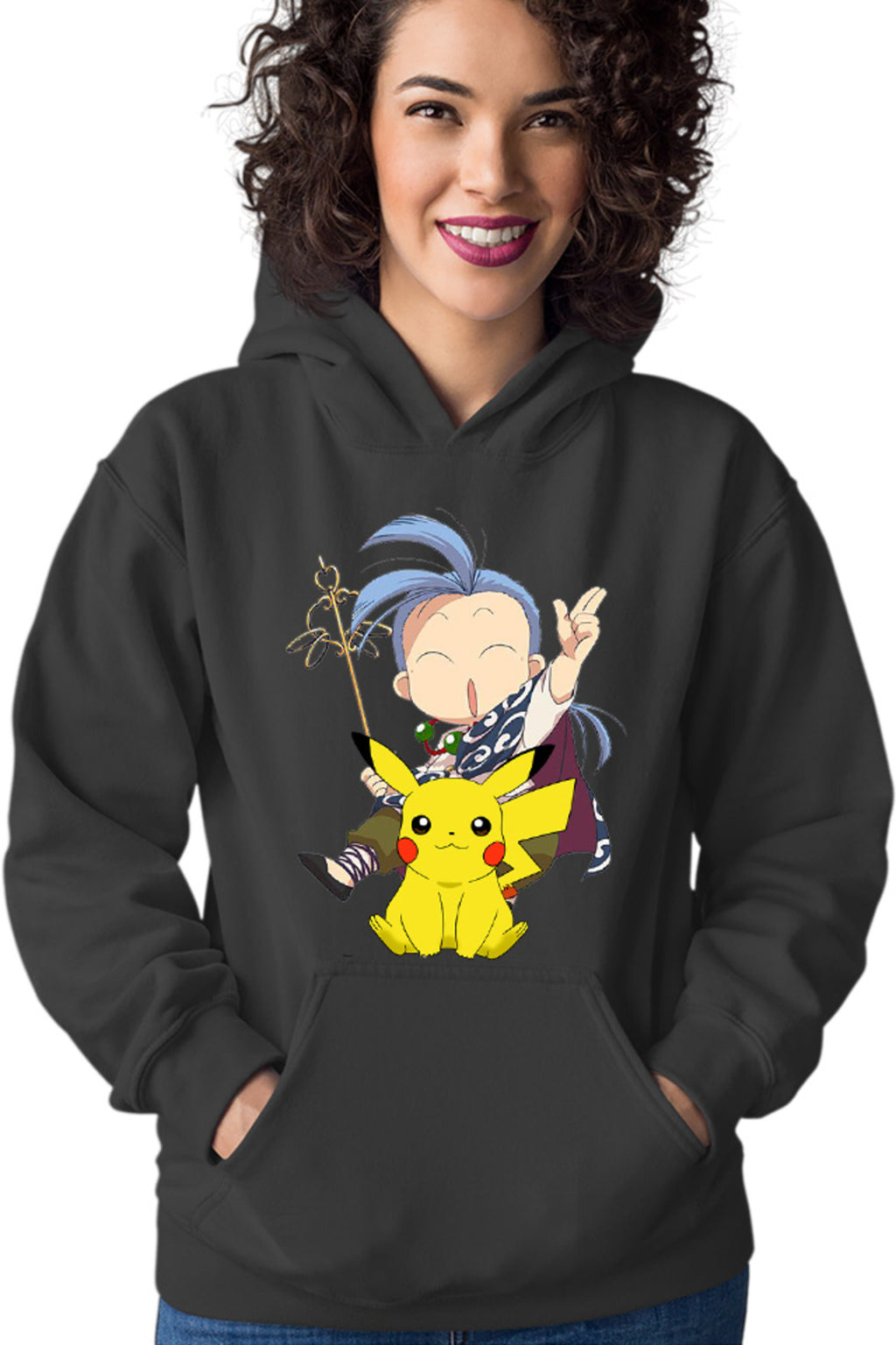Hanorac dama Fushigi Yuugi Chichiri Chibi Pokemon Pikachu Monk