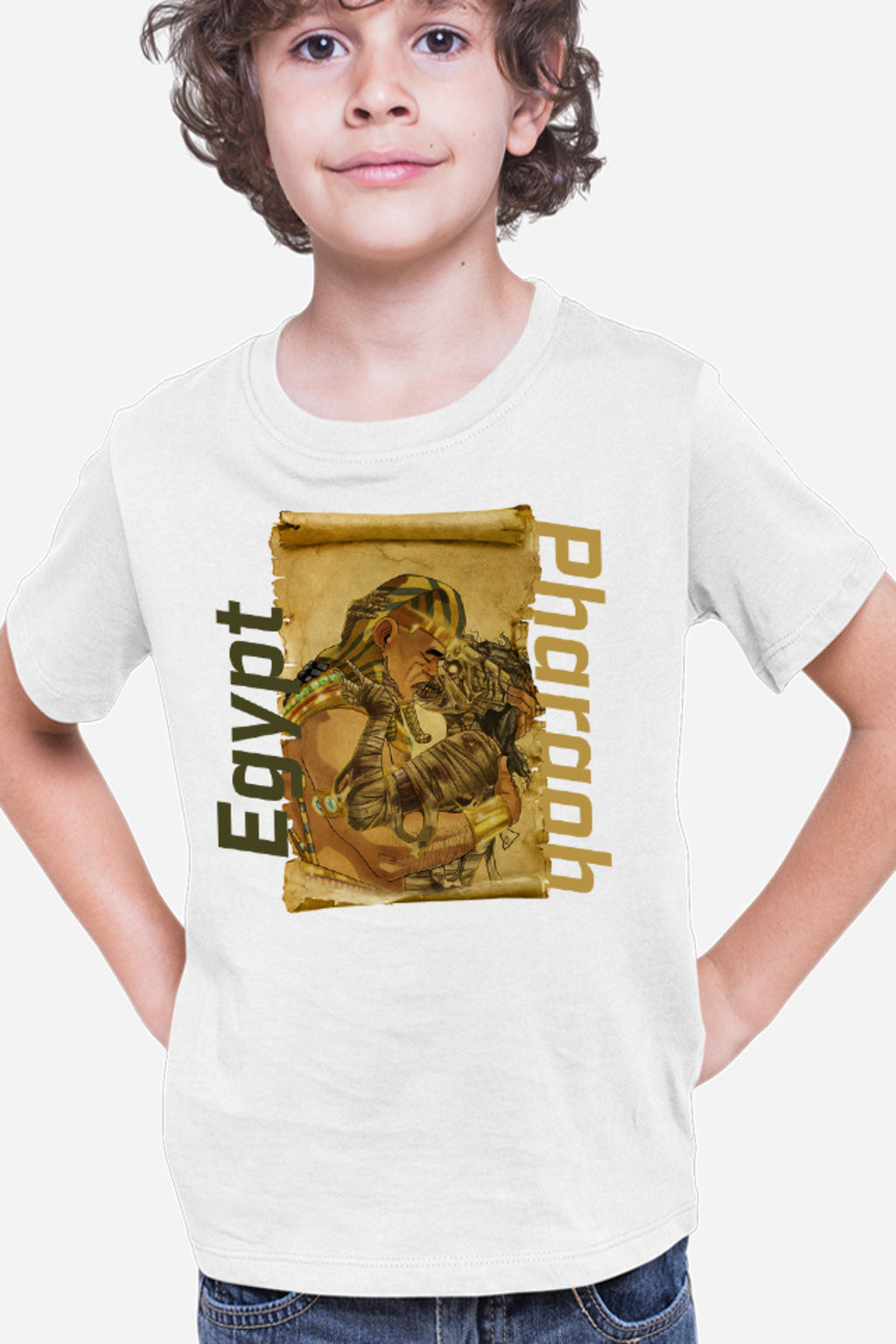 Tricou copii NFT XOXO Egypt Love Sand Pyramid Pharaoh