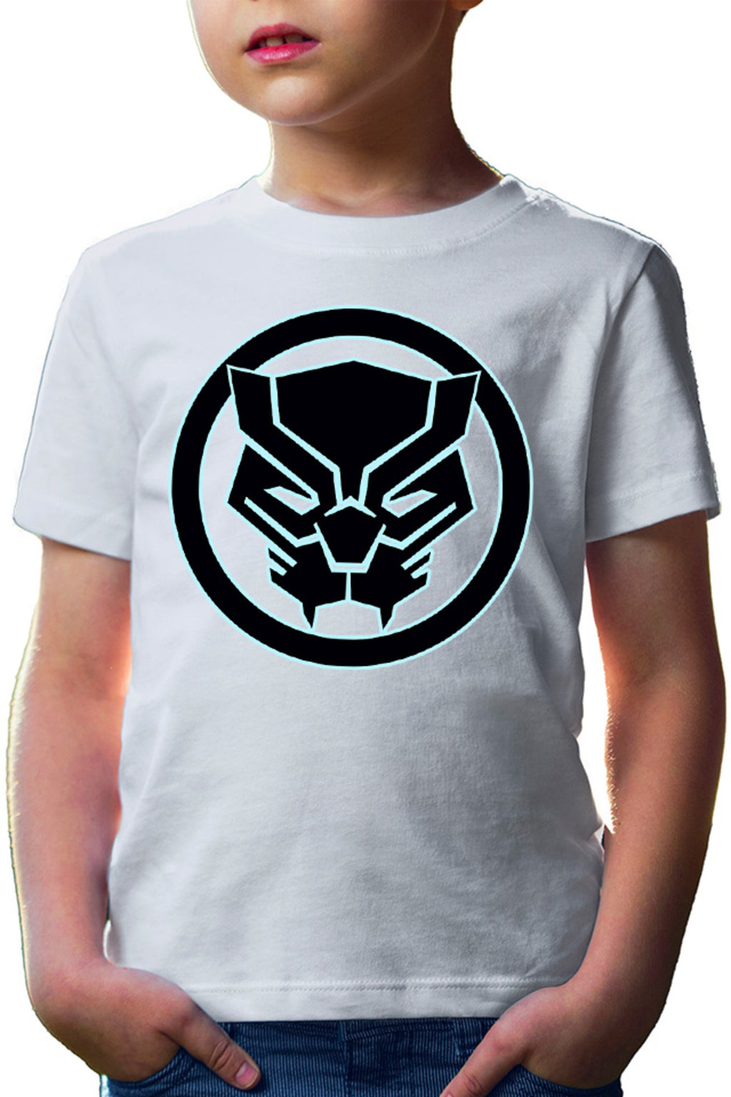 Tricou copii Black Panther Tribe Superpowers Cool Silent