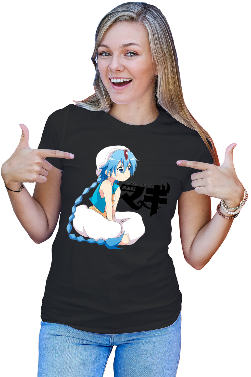 Tricou dama Magi The Labyrinth of Magic Alladin Child Sit