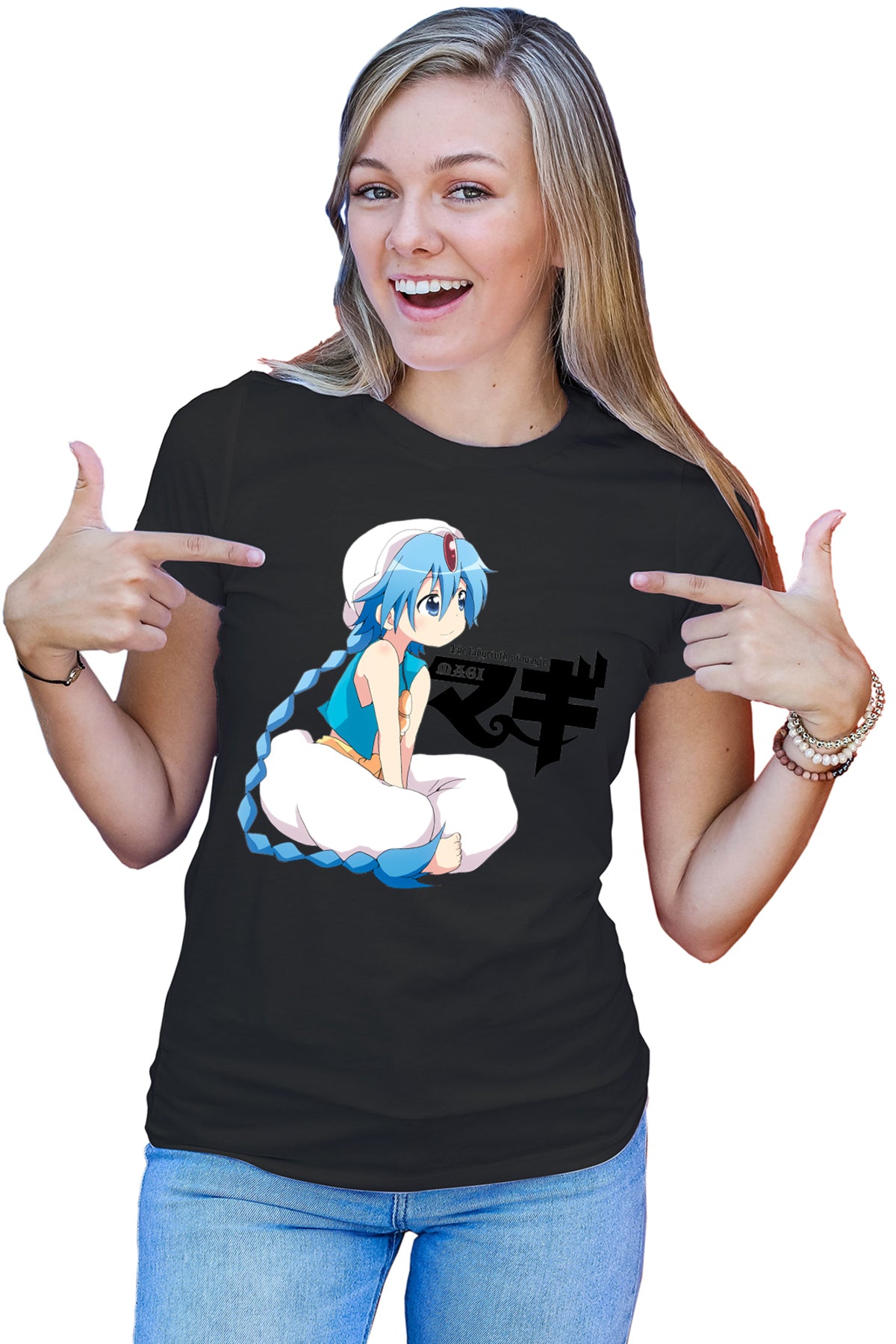 Tricou dama Magi The Labyrinth of Magic Alladin Child Sit