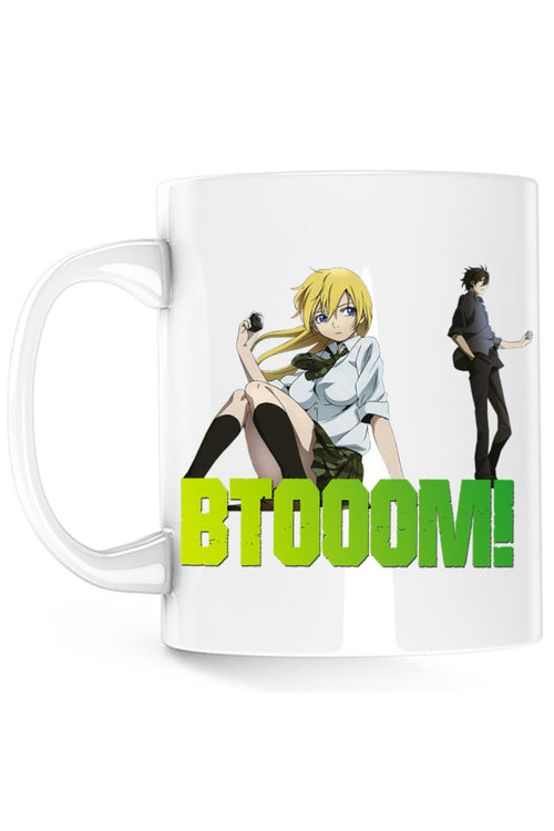 Cana Btooom! Sakamoto Psichological Anime Shounen Manga Cosplay, alba, 330 ml