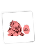 Mousepad Gaming Goblin Slayer Kill Force Gore Anime Otaku Costume Armor, 21x19 cm