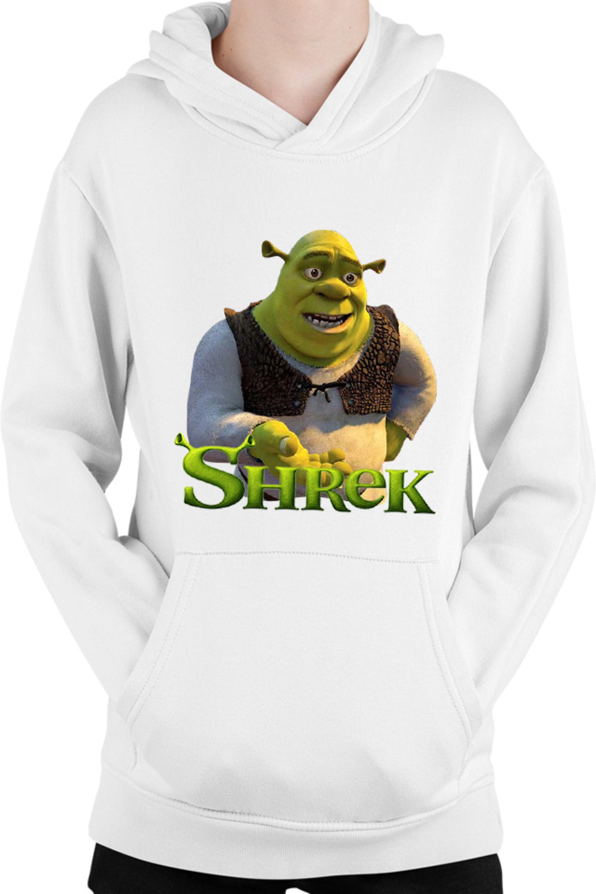 Hanorac copii Shrek Logo Monster Orc Medieval