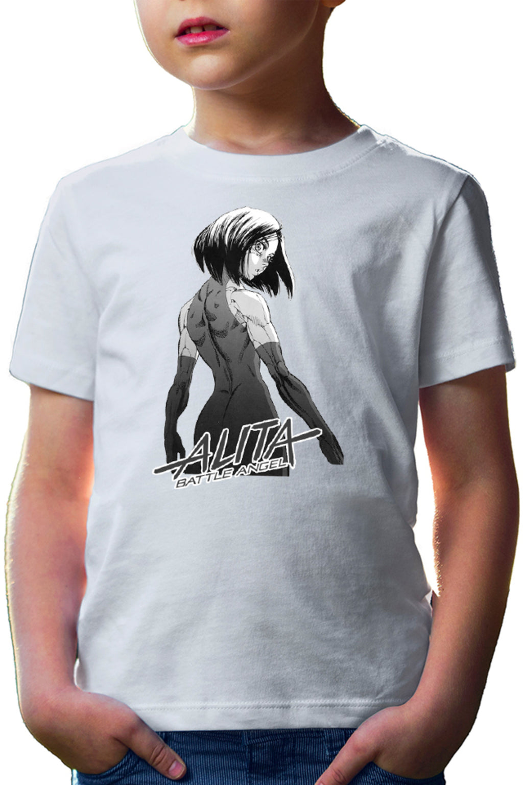 Tricou copii Battle Angel Alita Gally Weapon Mecha Otaku